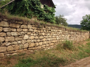 Gard din piatra in Darja 